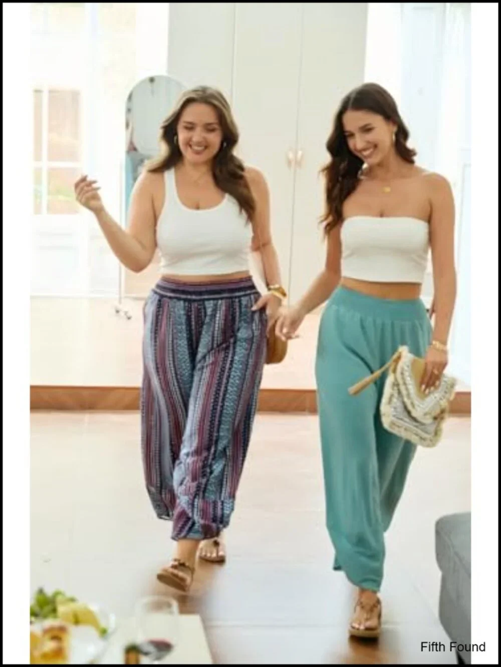 High Waisted Wide Leg Palazzo Pants with Pockets
